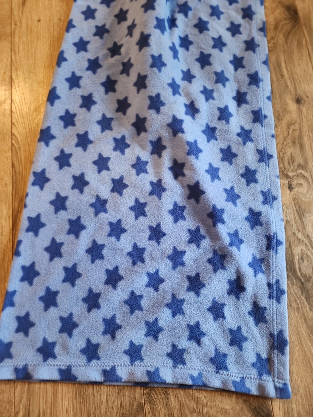 Baby Starters Blue Navy Star Fleece Blanket Lovey 2012 Rashti Stars
